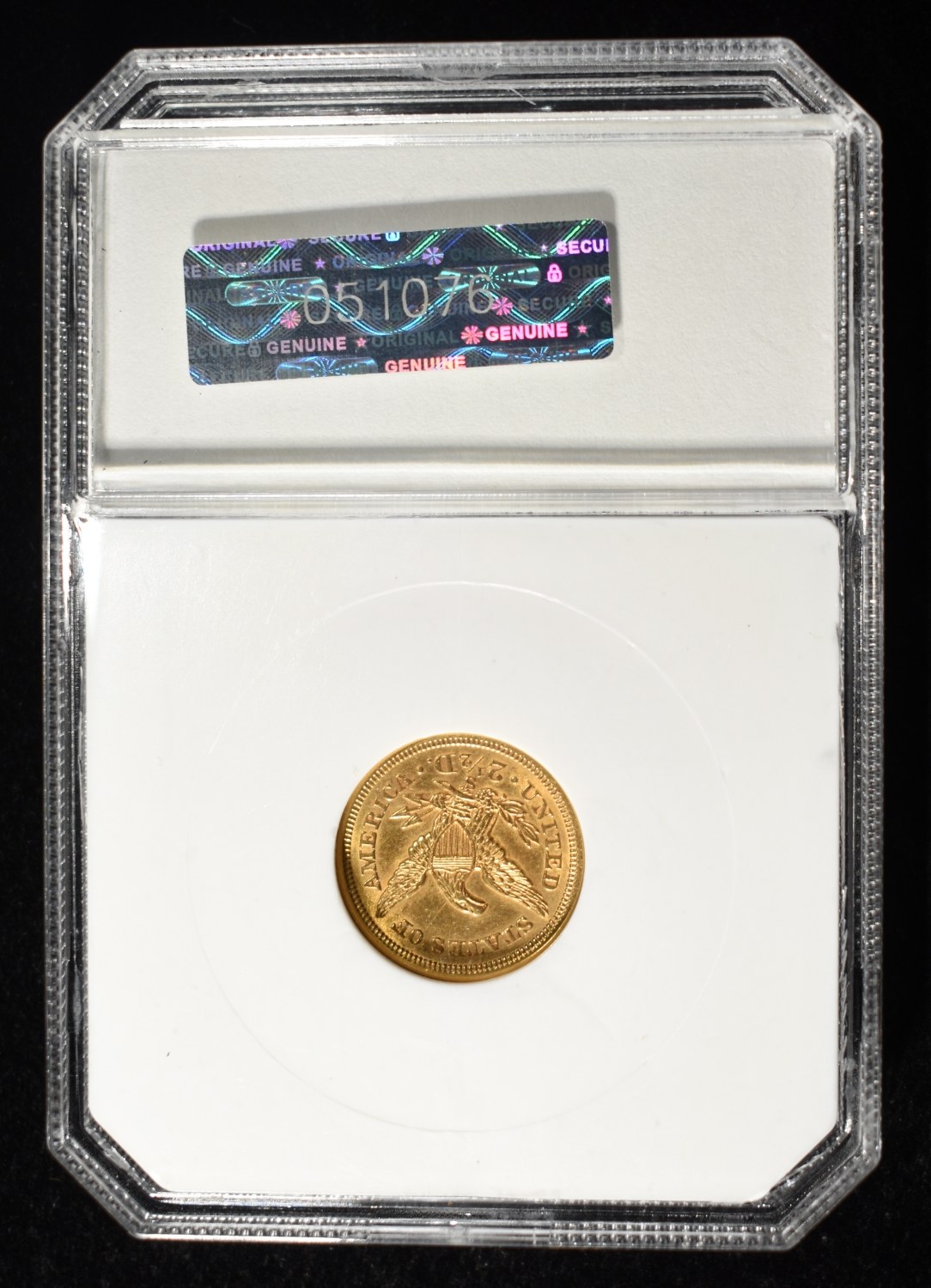 1875-S $2.50 GOLD LIBERTY PCI BU