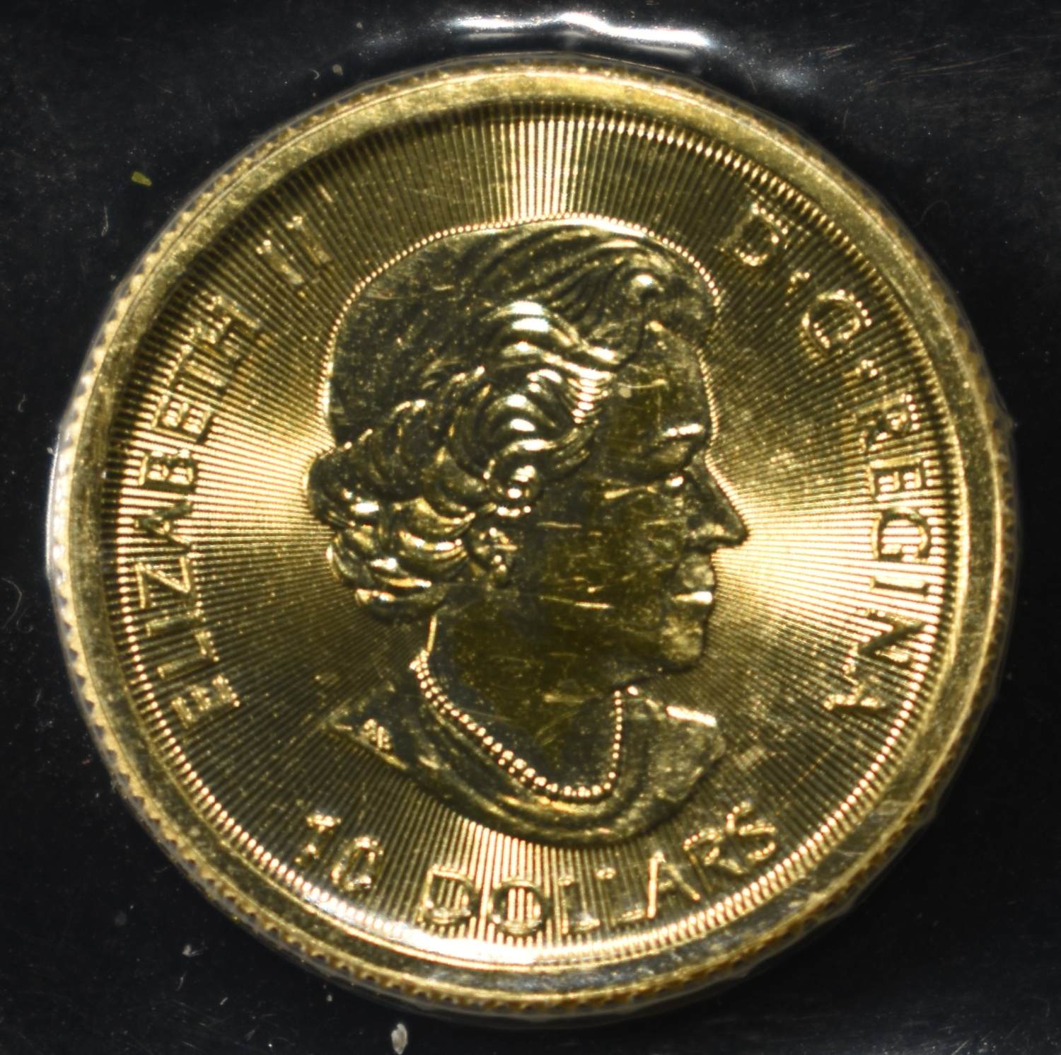2017 CANADA 1/4 OZ GOLD BUFFALO .9999 FINE