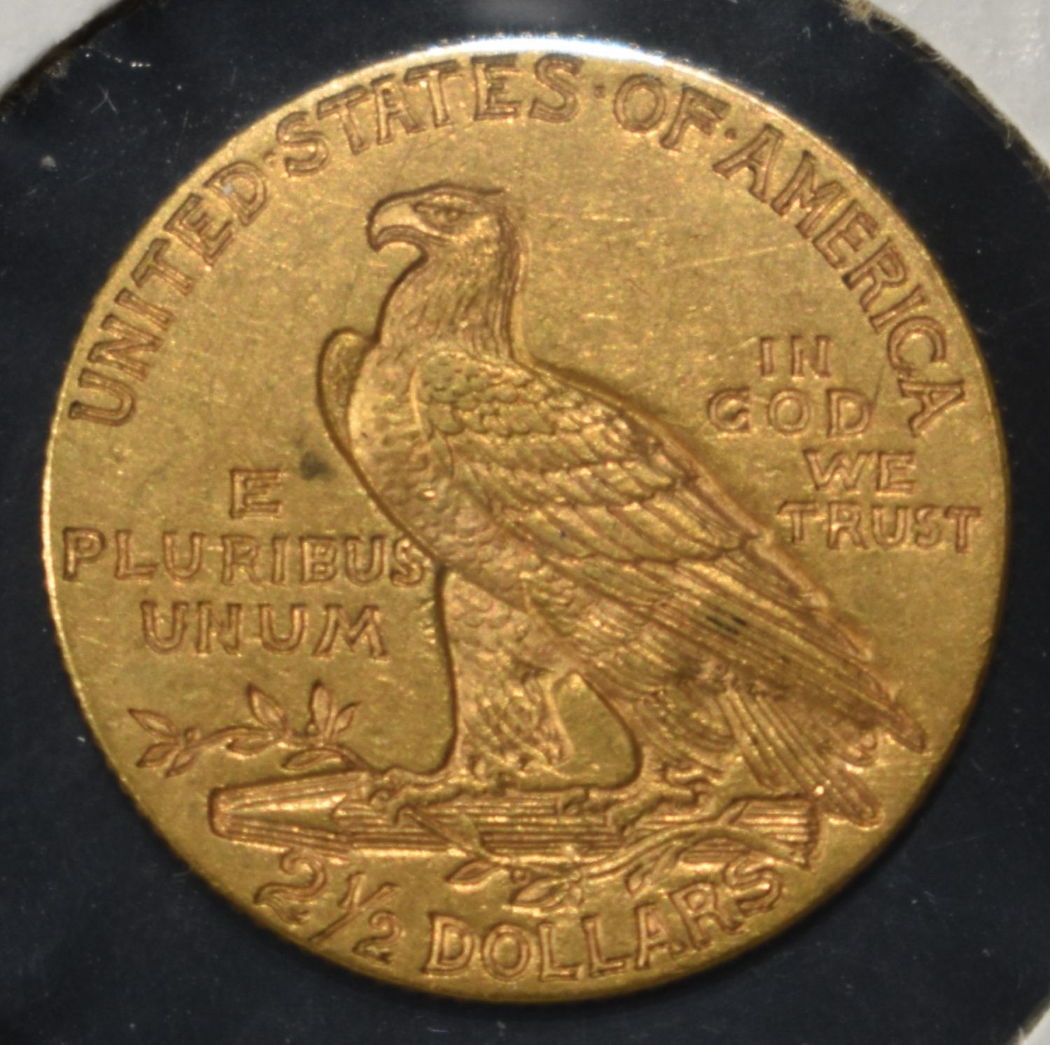 1911 $2.5 INDIAN GOLD CH BU