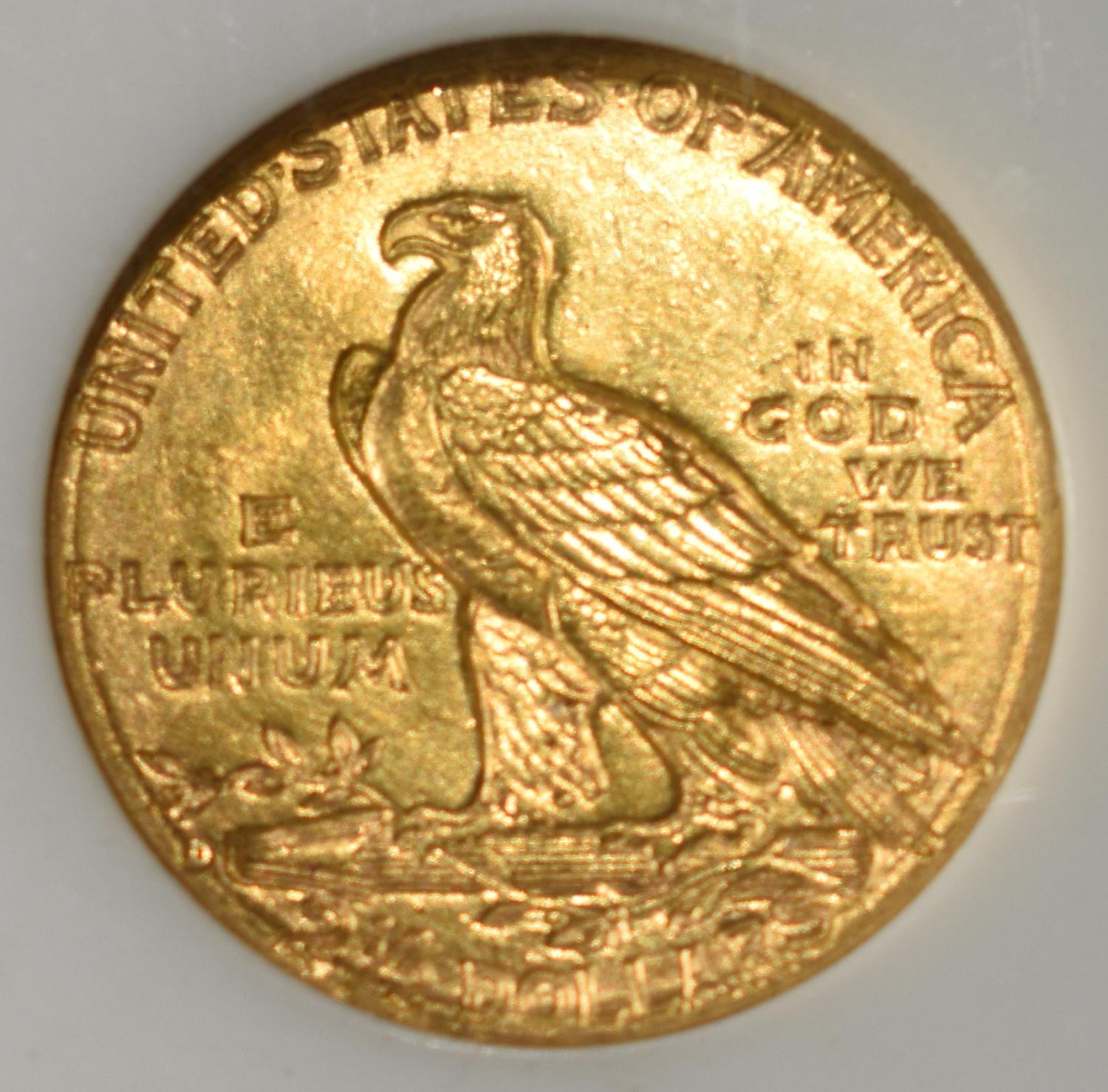 1914-D $2.5 INDIAN GOLD PCI CH/GEM BU