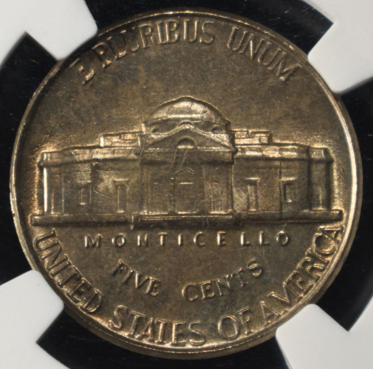1952 JEFFERSON NICKEL NGC MS 66