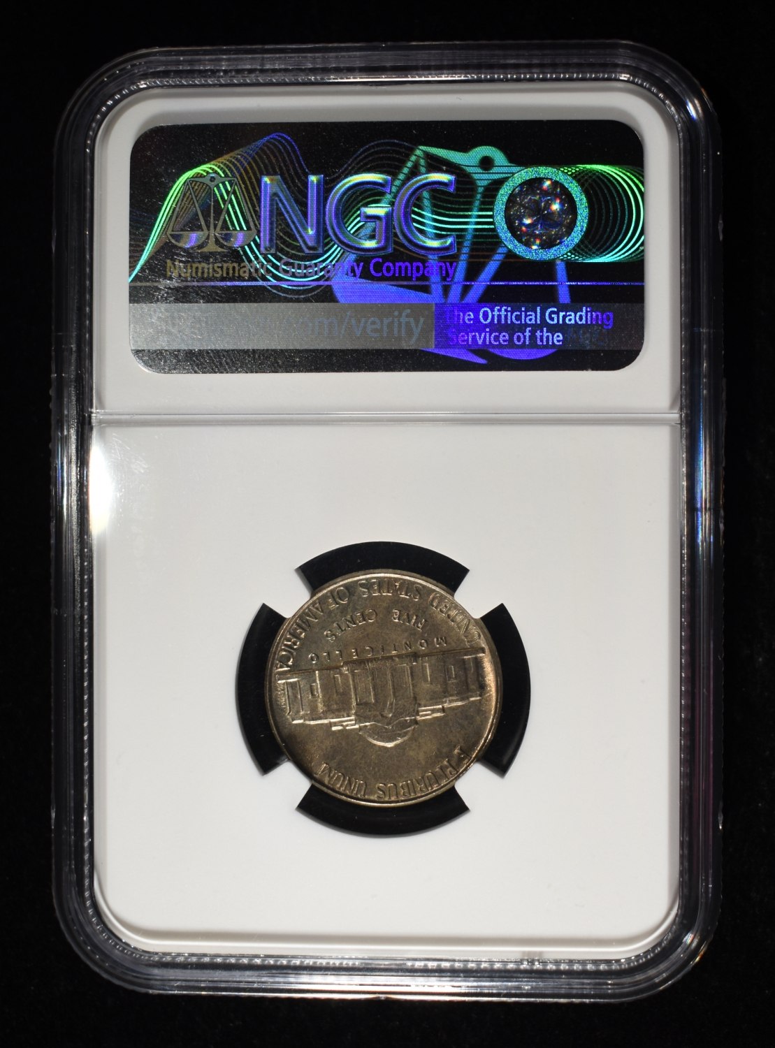 1952 JEFFERSON NICKEL NGC MS 66