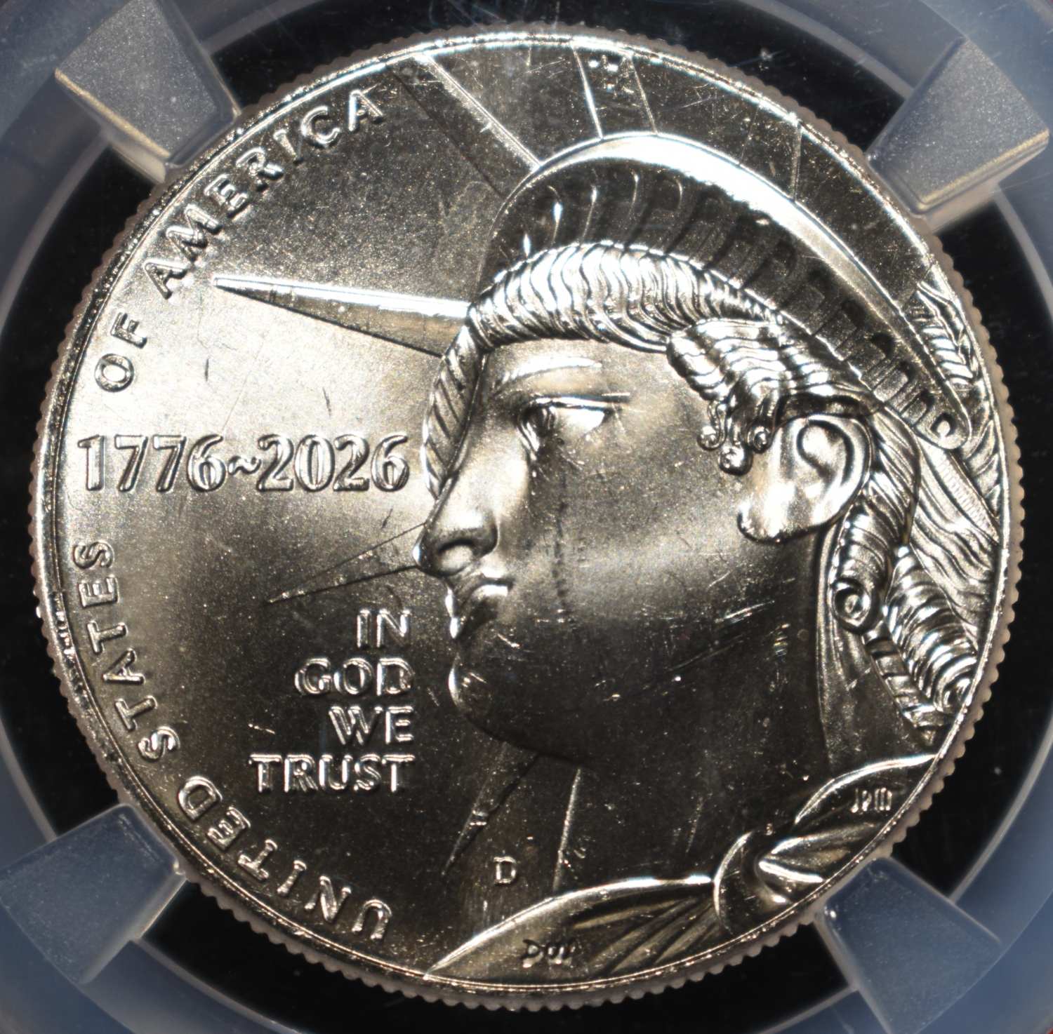 1776-2026-D HALF DOLLAR ENDURING LIBERTY NGC MS64