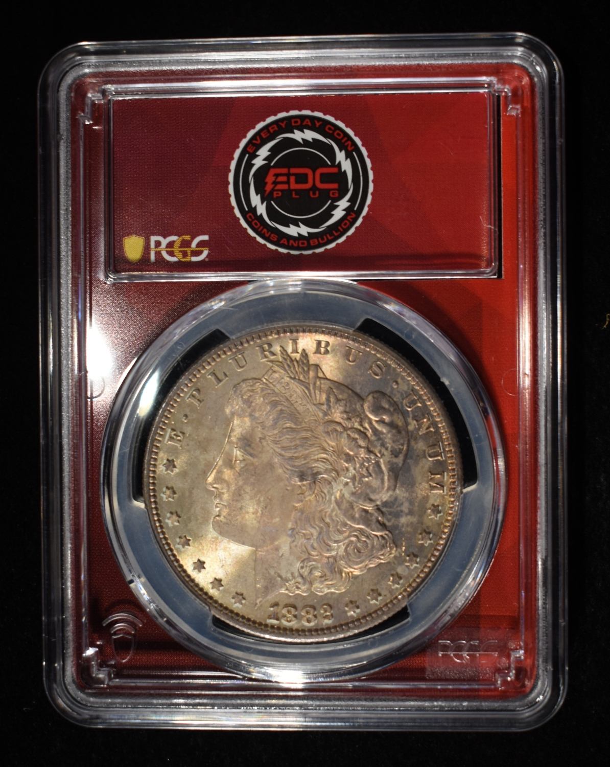 1882-S MORGAN DOLLAR PCGS MS65
