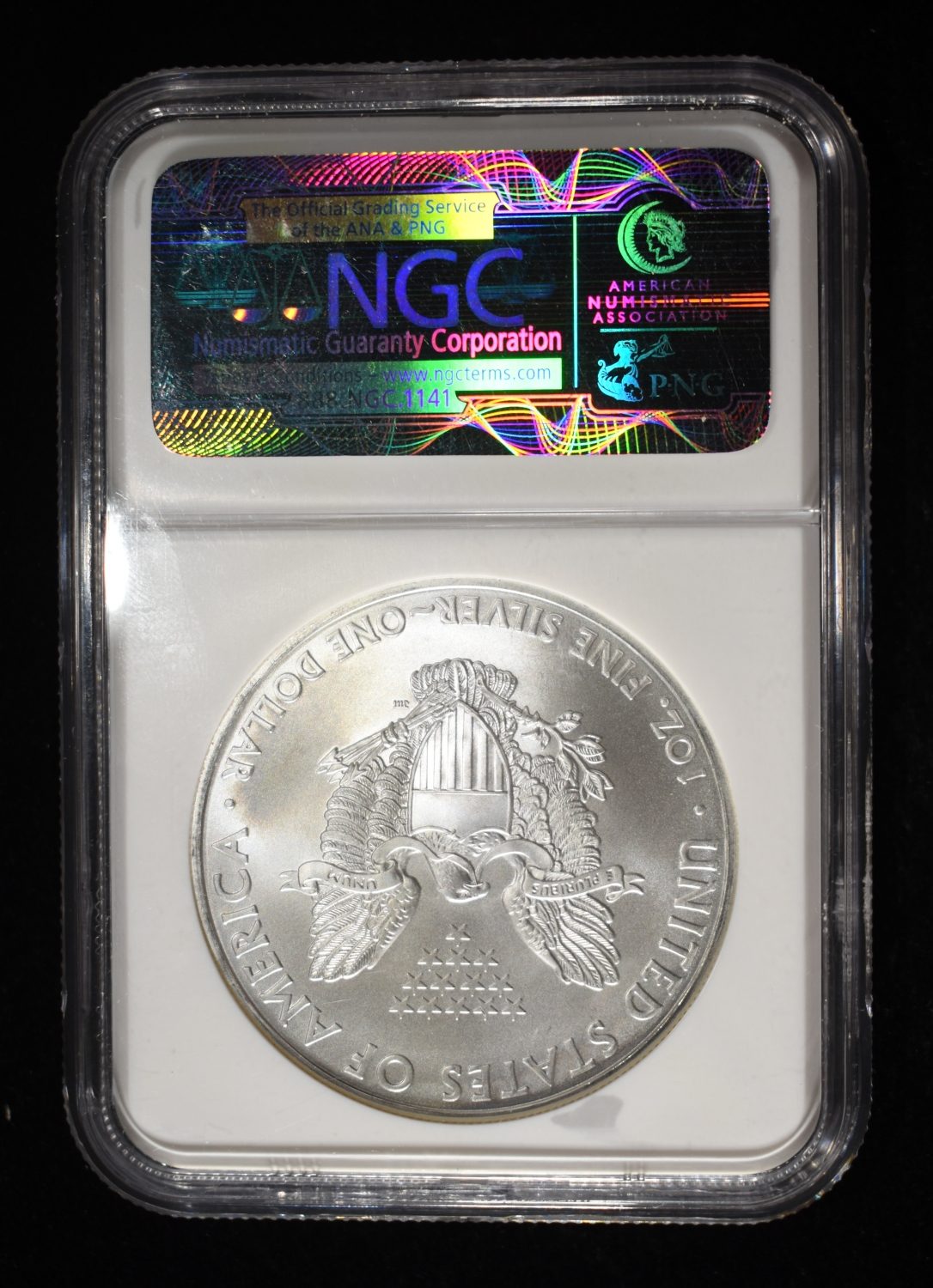 2009 AMERICAN SILVER EAGLE NGC MS69