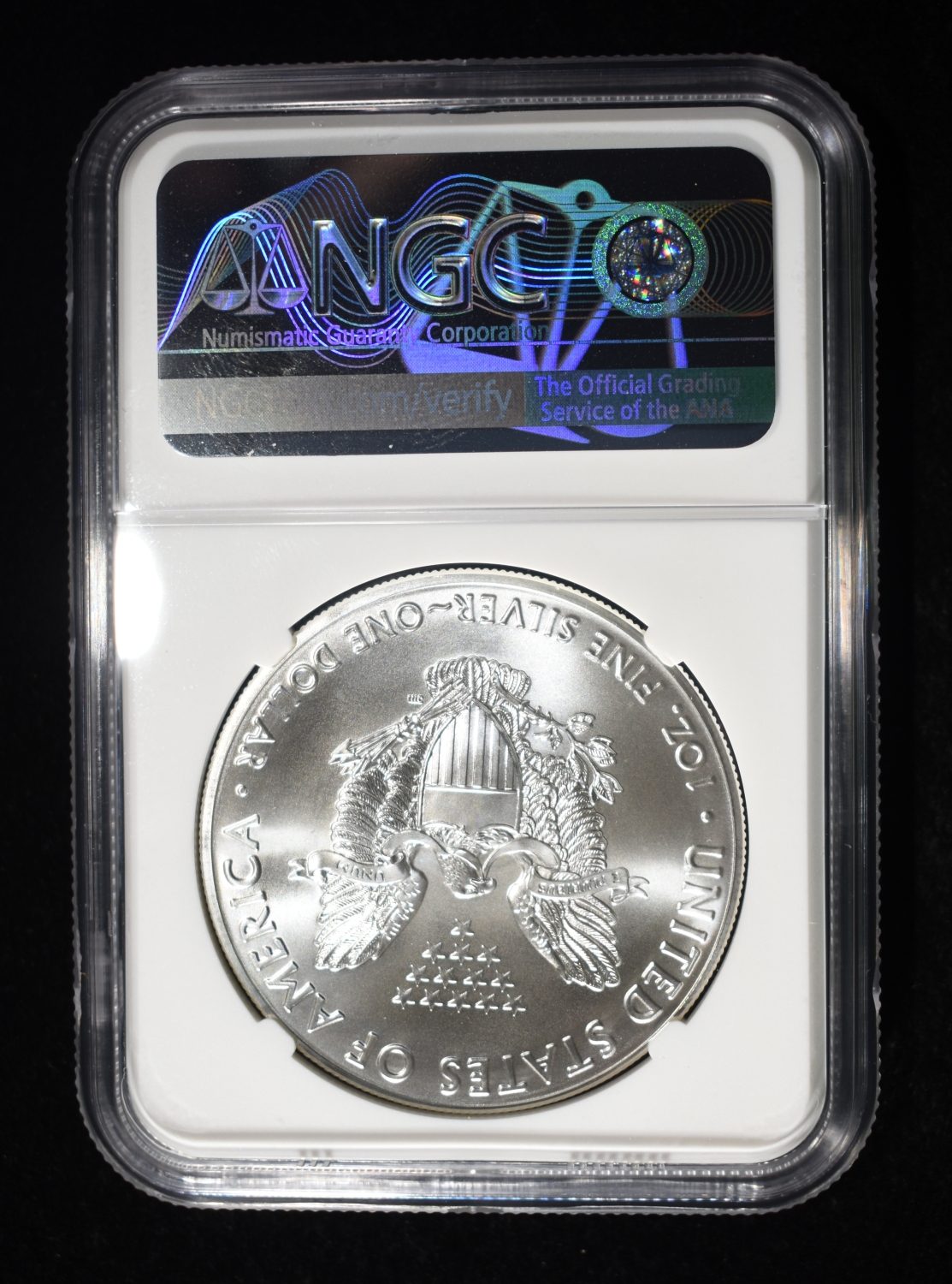 2016 AMERICAN SILVER EAGLE NGC MS69