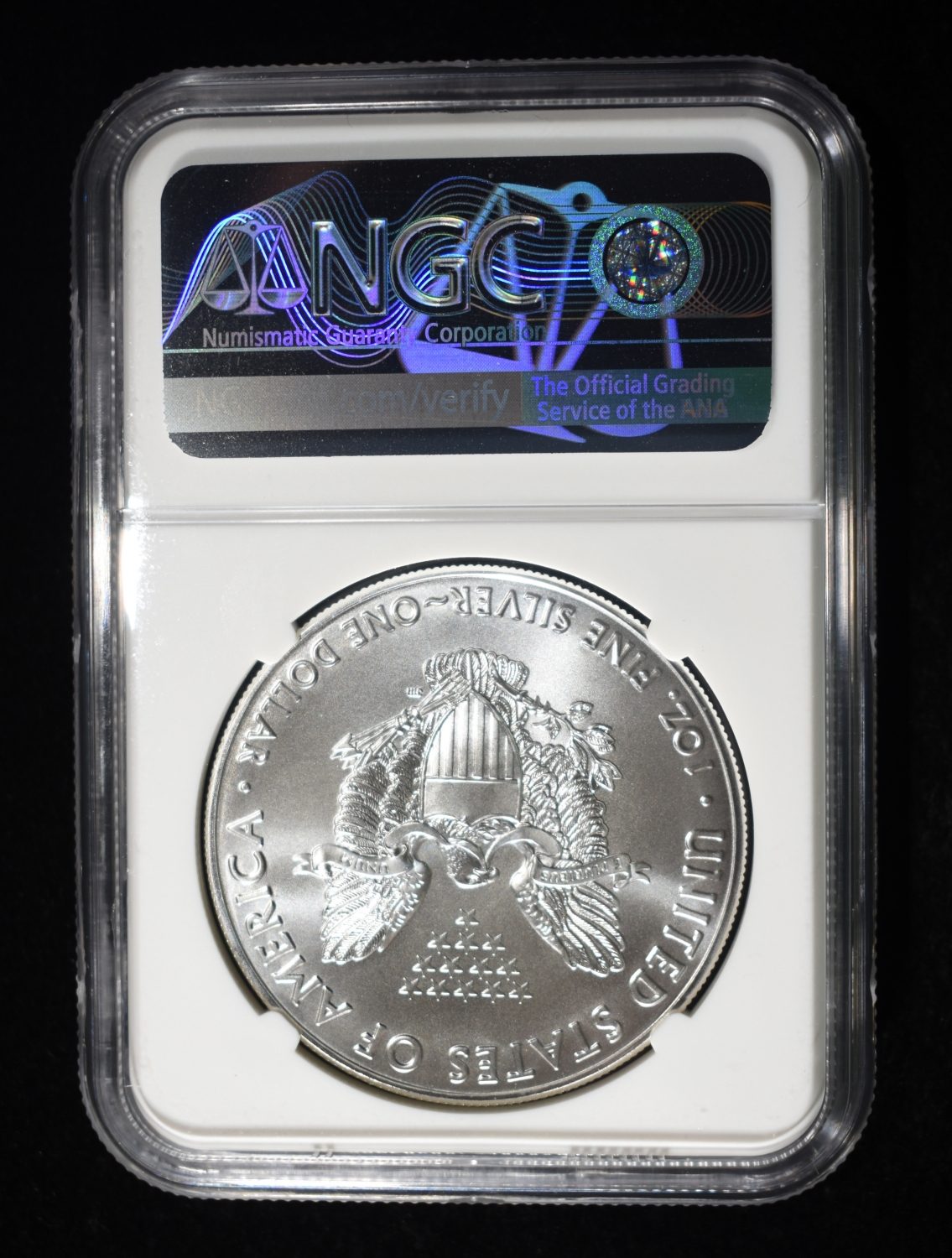 2018 AMERICAN SILVER EAGLE NGC MS69