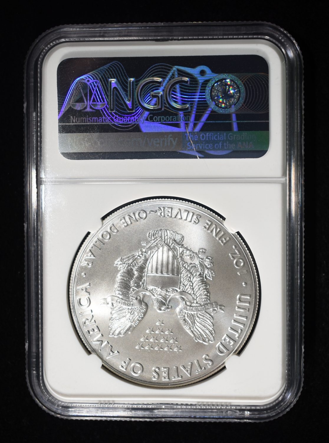 2019 AMERICAN SILVER EAGLE NGC MS69