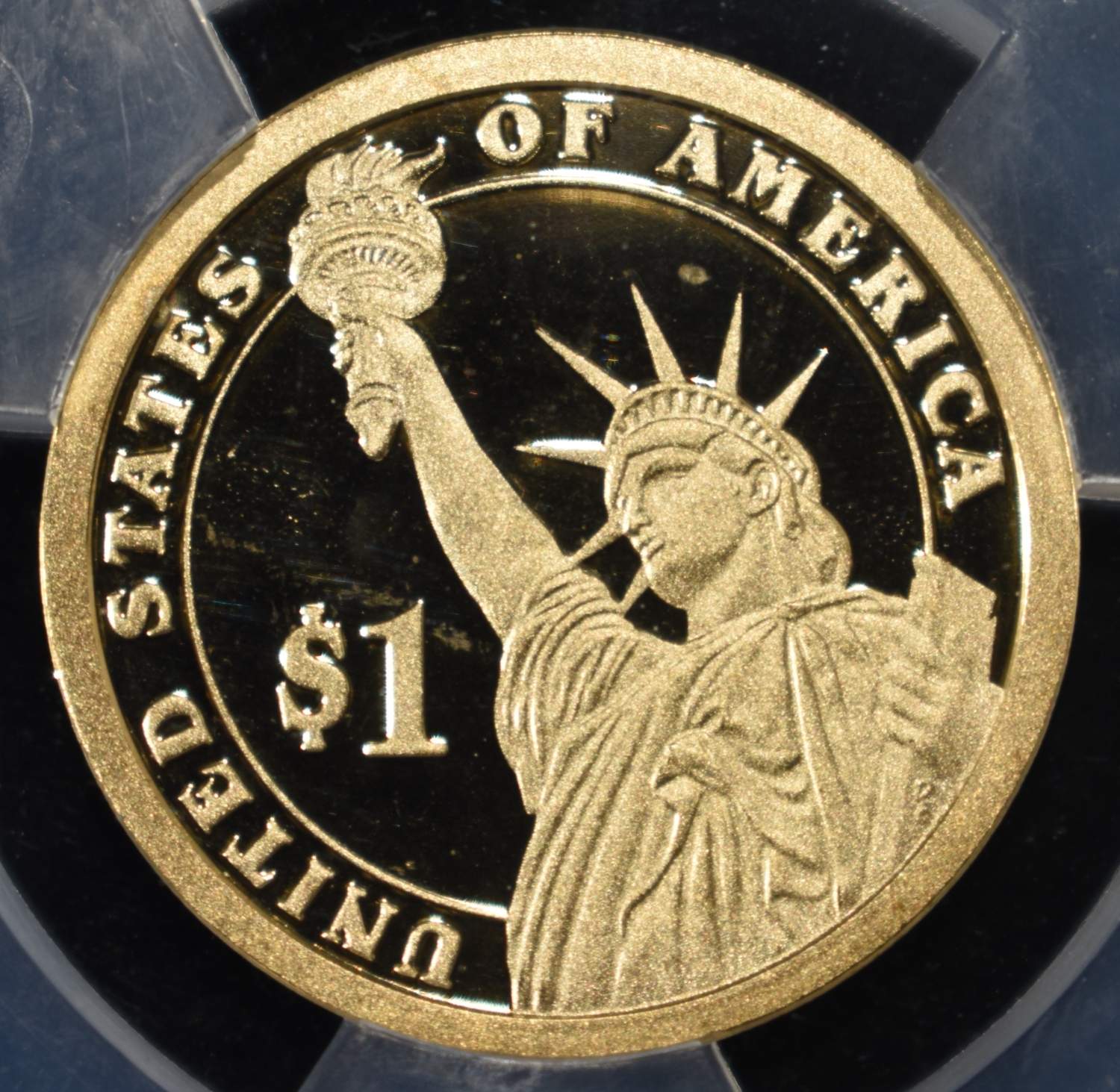 2012-S $1 CHESTER ARTHUR ANACS PR70 DCAM