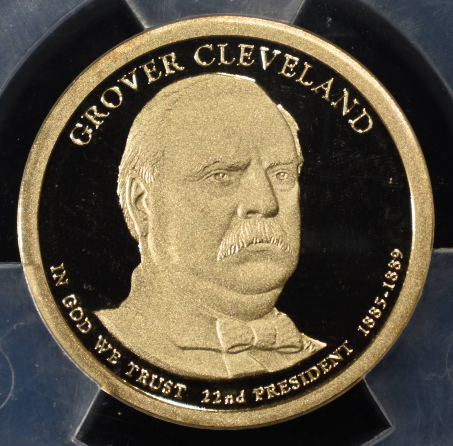 2012-S $1 GROVER CLEVELAND ANACS PR70 DCAM