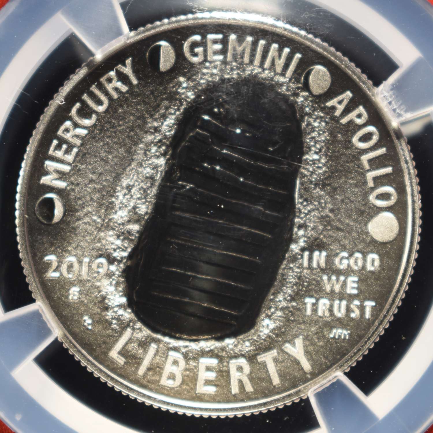 2019-S APOLLO 11 50TH ANNIV PF70 ULTRA CAMEO