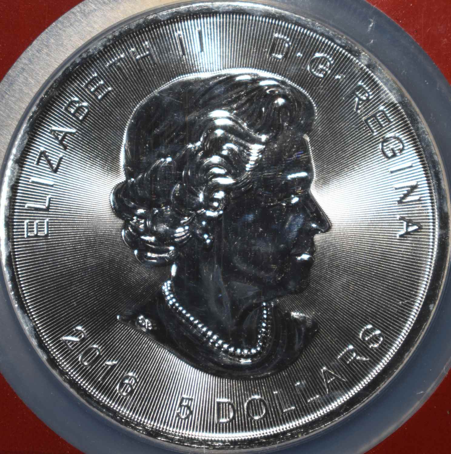 2016 1 OZ SILVER CANADA SUPERMAN NGC MS-69