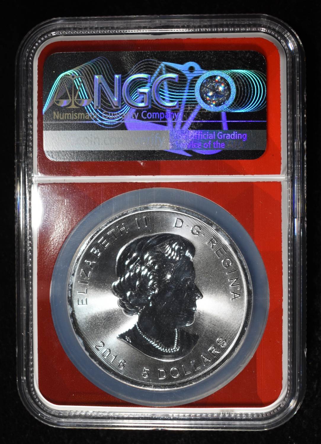 2016 1 OZ SILVER CANADA SUPERMAN NGC MS-69