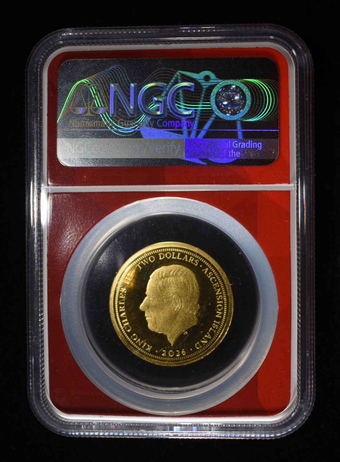 2026 ASCENSION $2 GOLD HORSE NGC PF-70 ULTRA CAMEO