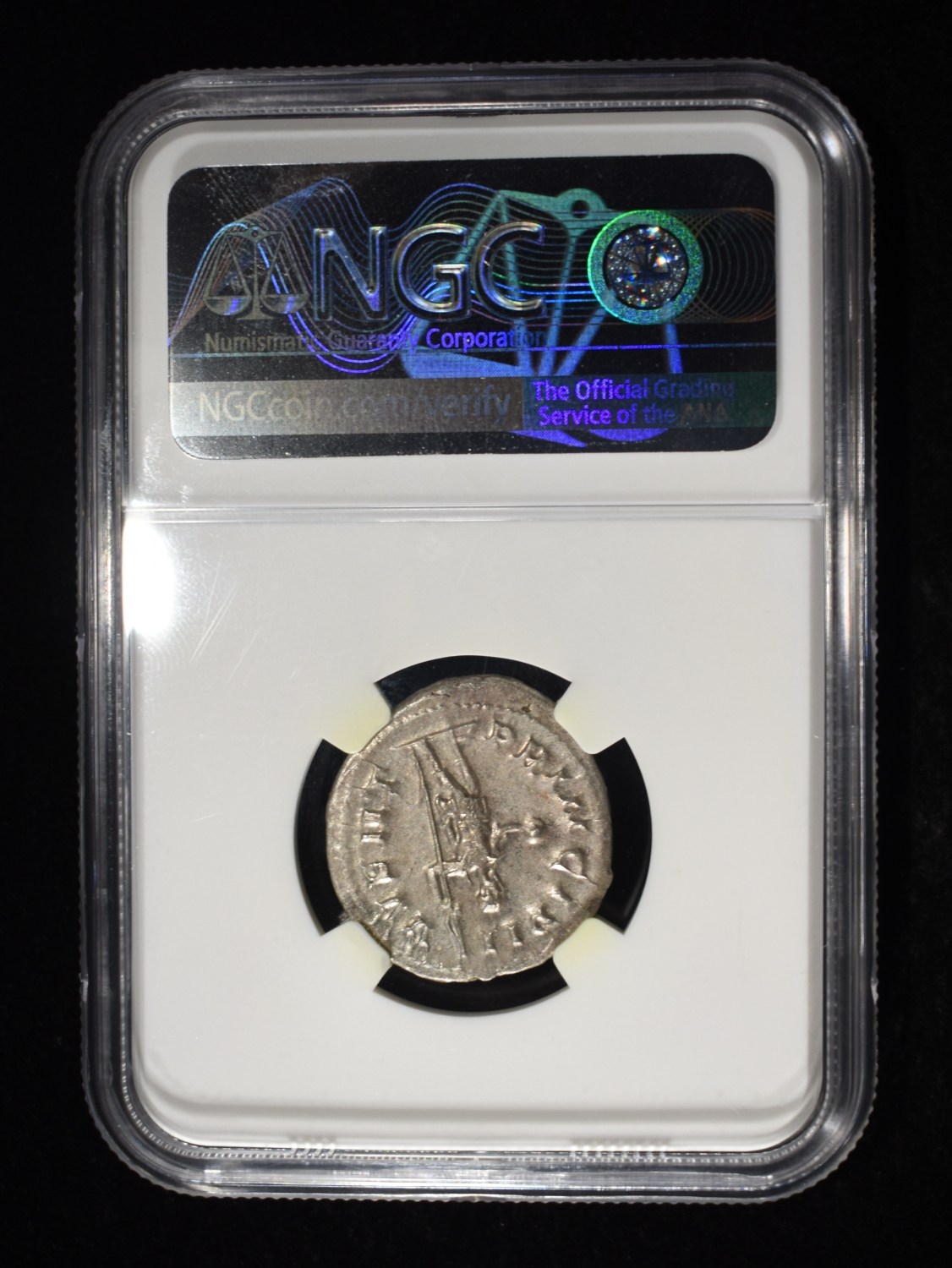 AD 247-249 PHILIP II AR DOUBLE-DENARIUS NGC XF