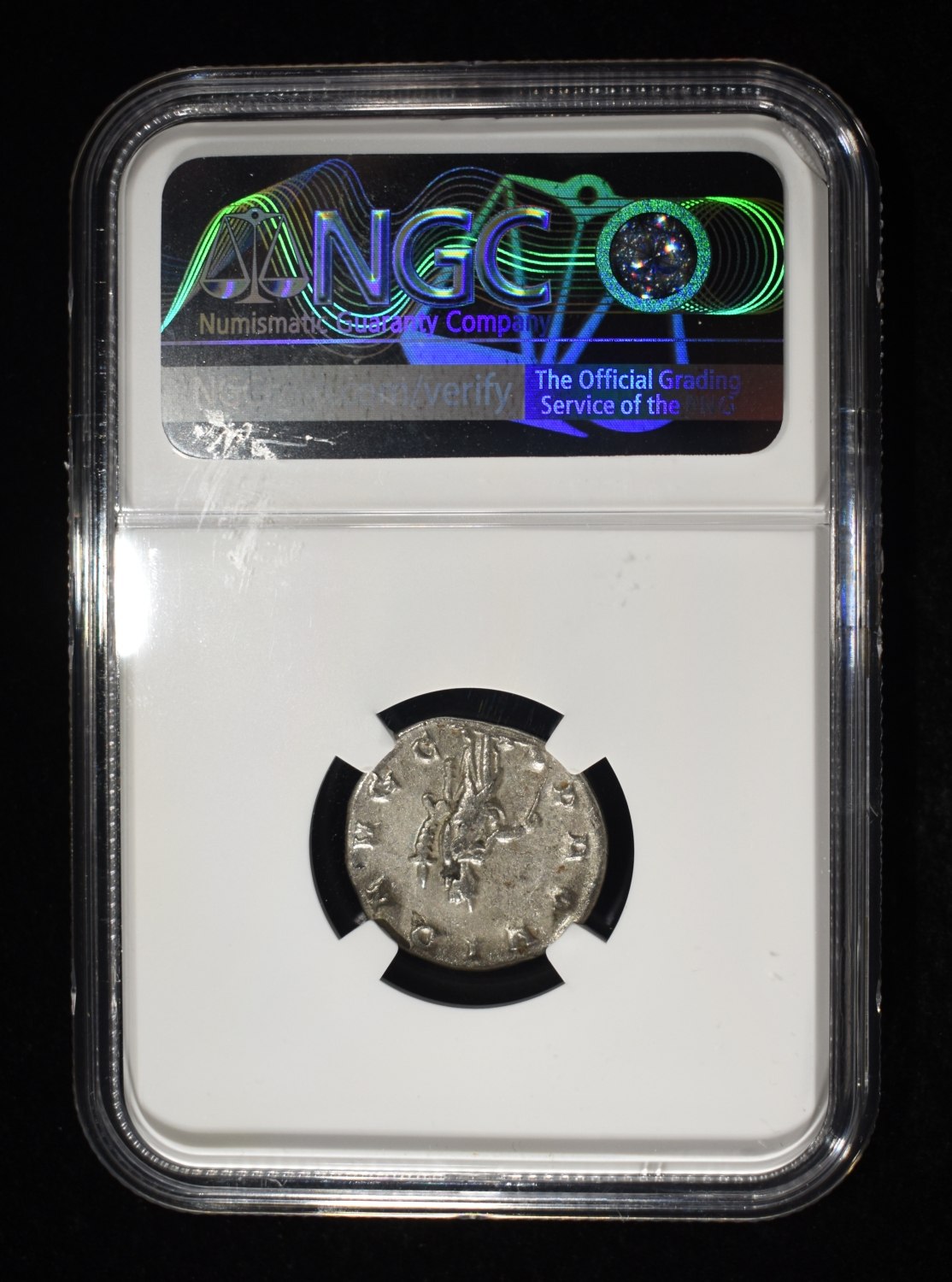 VALERIAN I, AD 253-260 BI DOUBLE-DENARIUS NGC VF