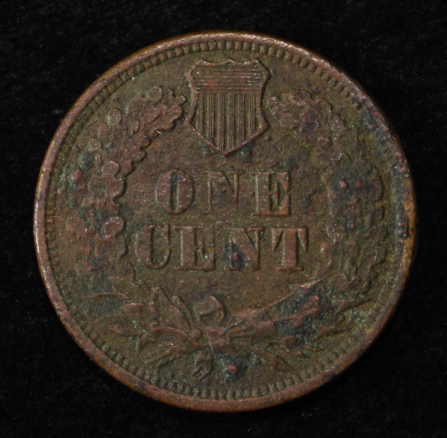 1869 INDIAN HEAD CENT FINE