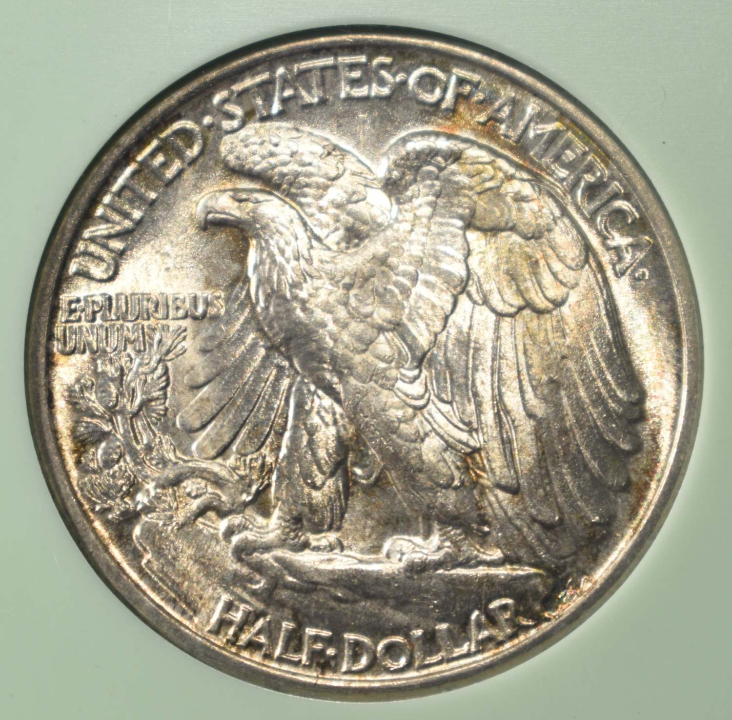 1941 WALKING LIBERTY 50C NTC GEM BU