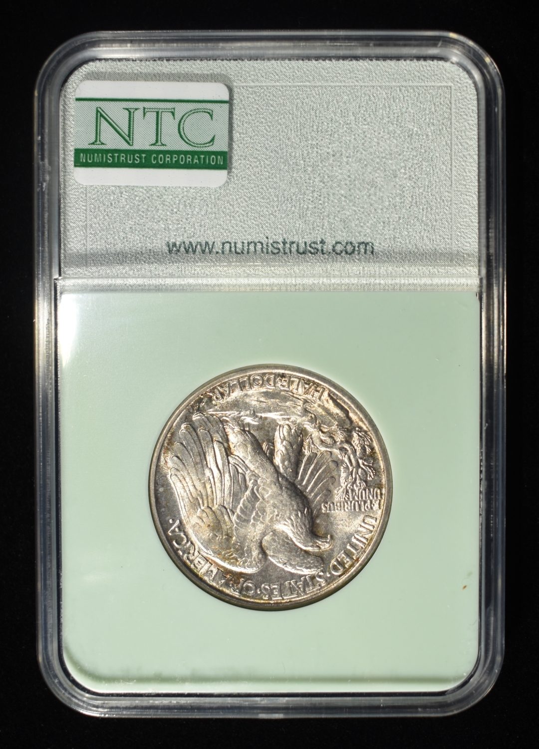 1941 WALKING LIBERTY 50C NTC GEM BU