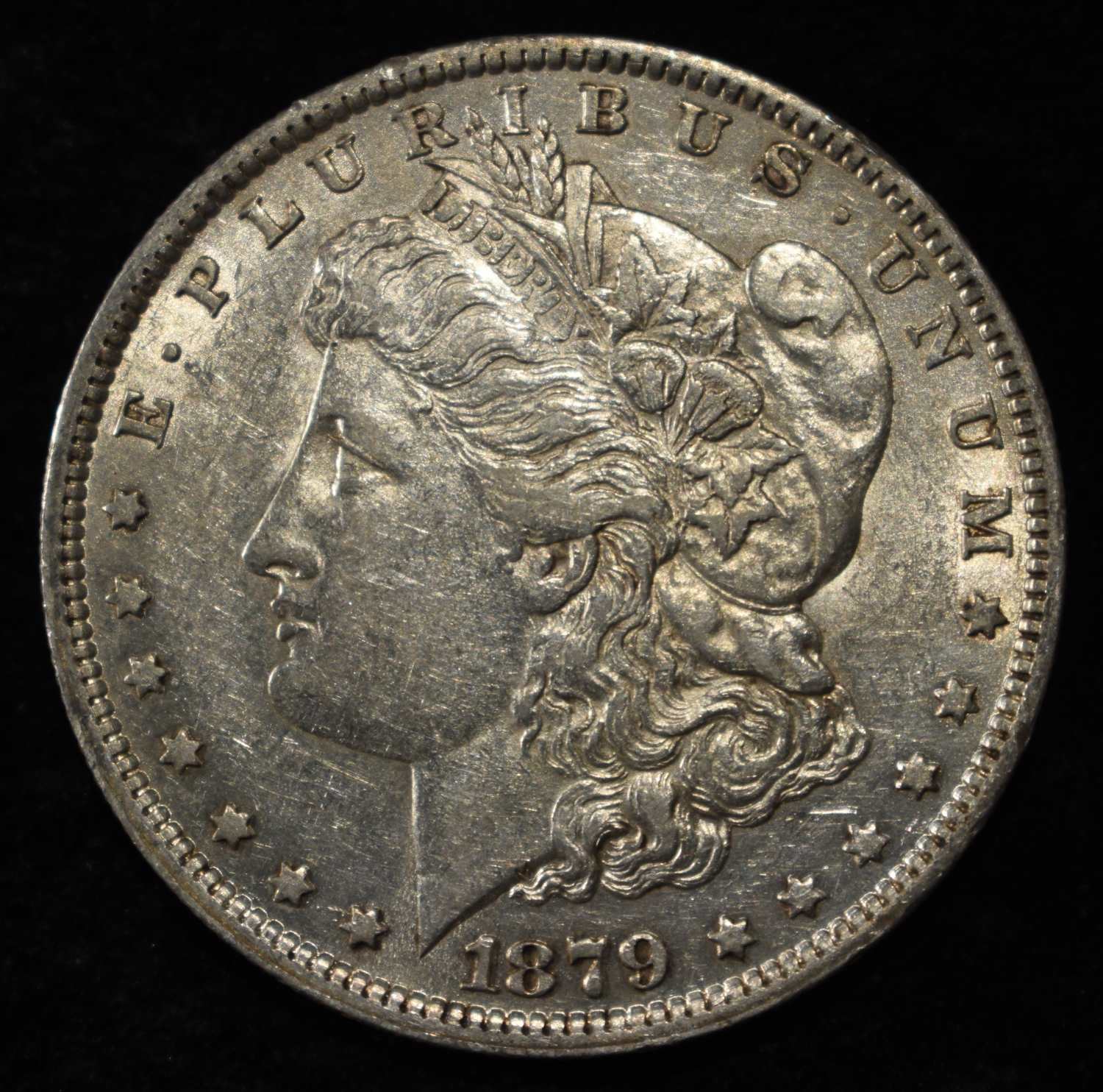 1879-O MORGAN DOLLAR AU/BU