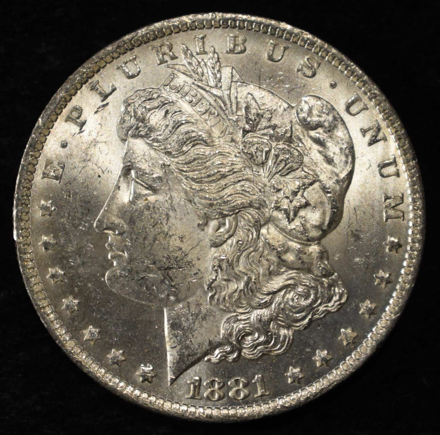 1881-O MORGAN DOLLAR BU