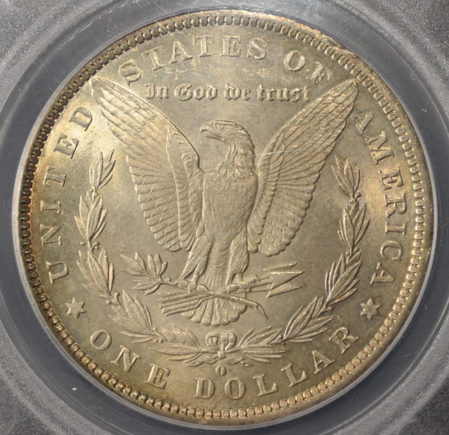 1883-O/O MORGAN DOLLAR SEGS CH/GEM BU VAM 4