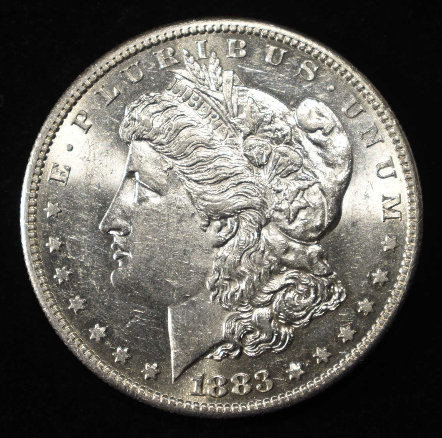 1883-S MORGAN DOLLAR BU