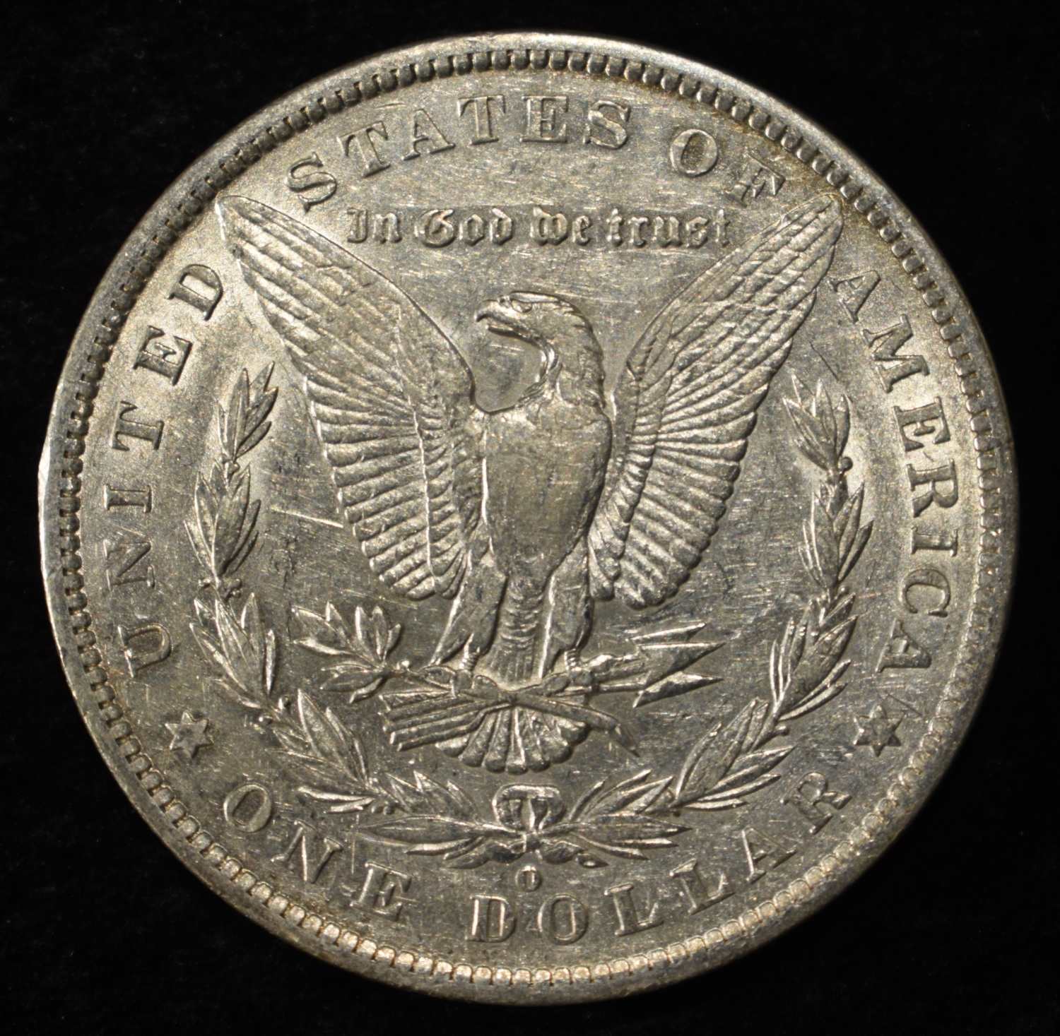1886-O MORGAN DOLLAR XF/AU