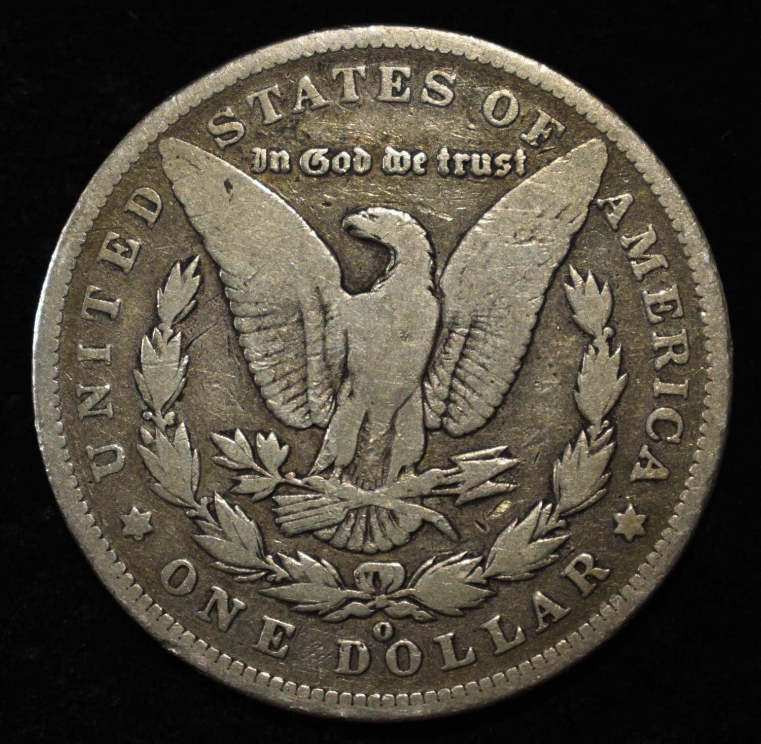 1890-O MORGAN DOLLAR