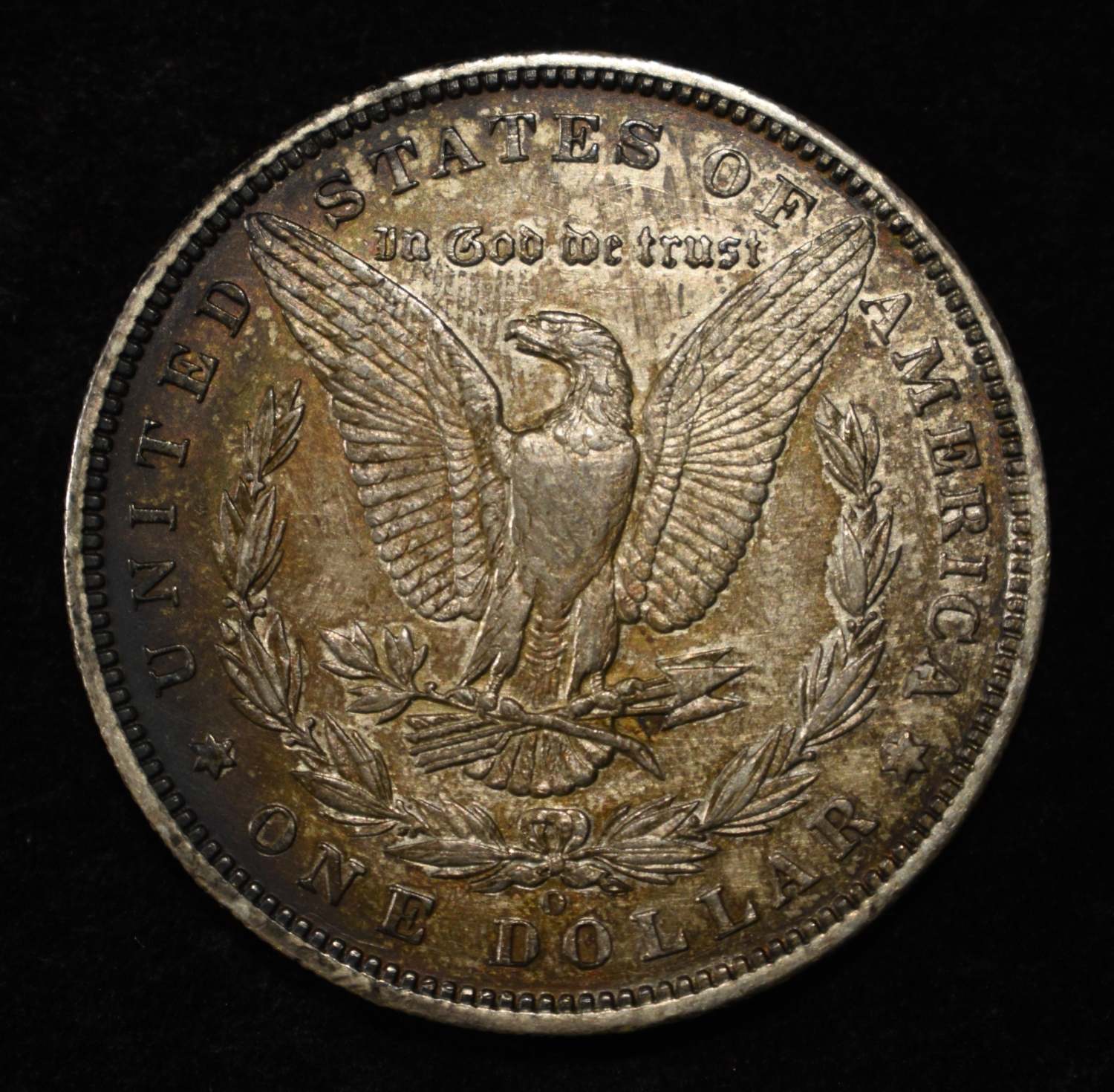 1895-O MORGAN DOLLAR CH AU