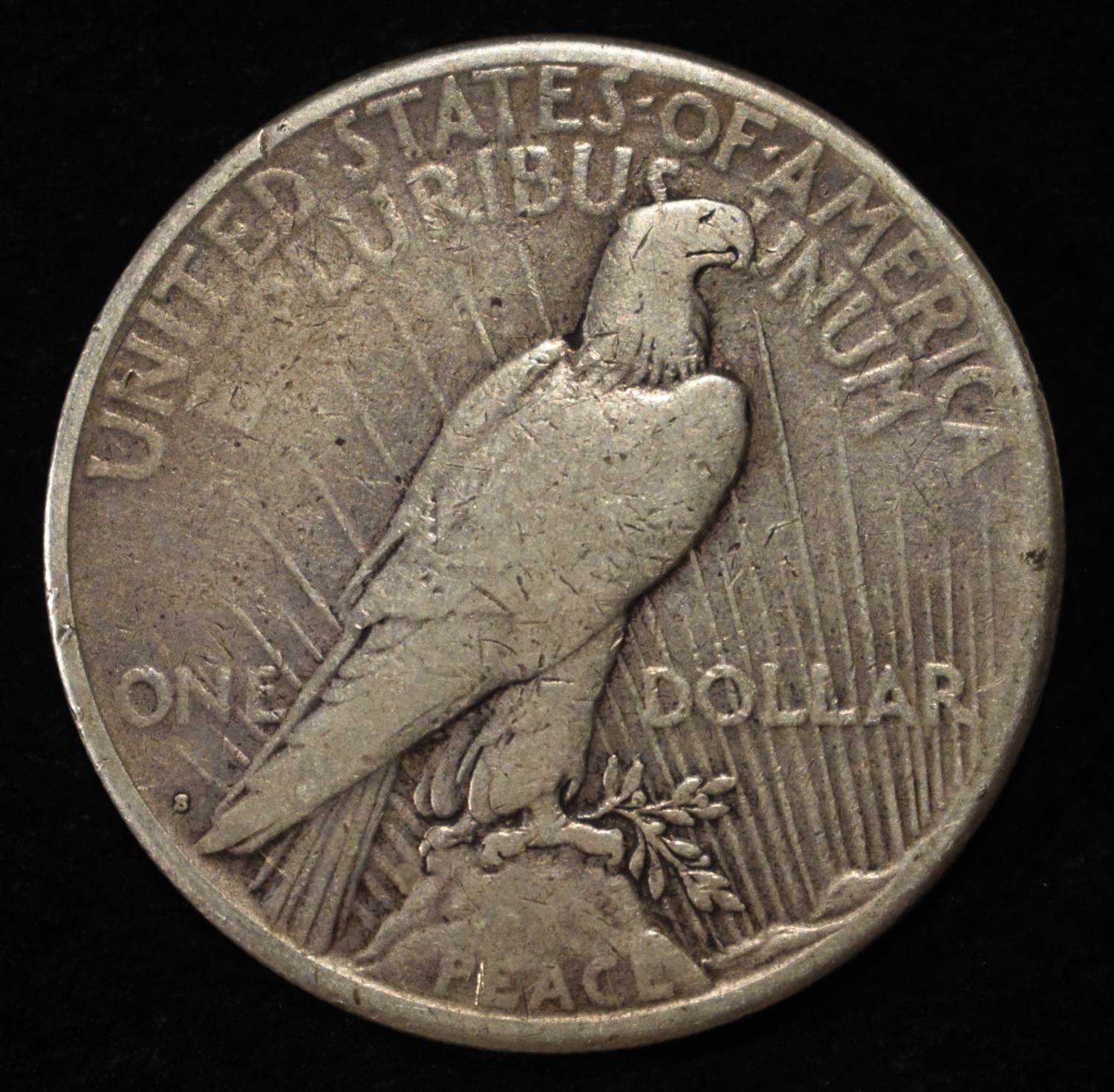 1922-S PEACE DOLLAR