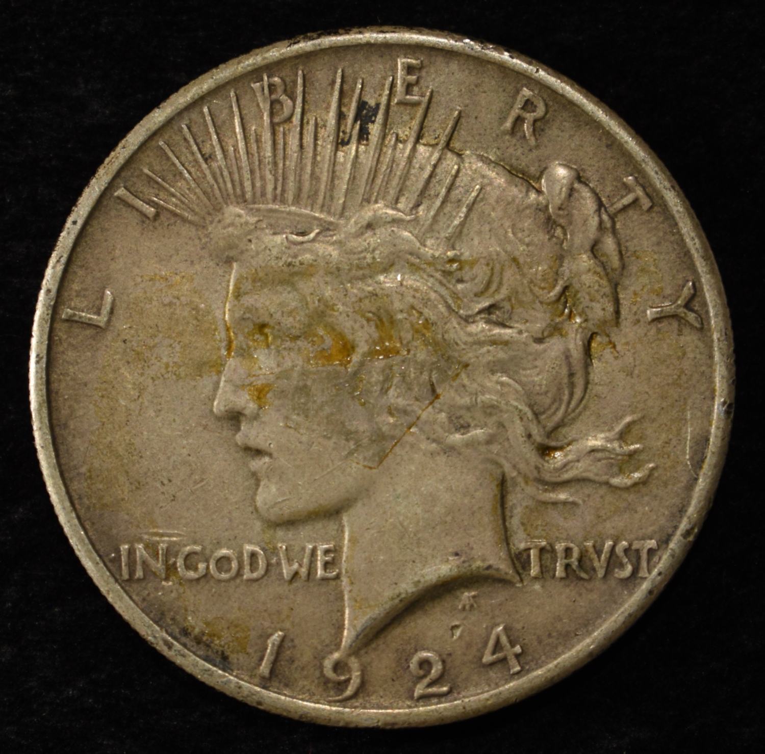 1924 PEACE DOLLAR