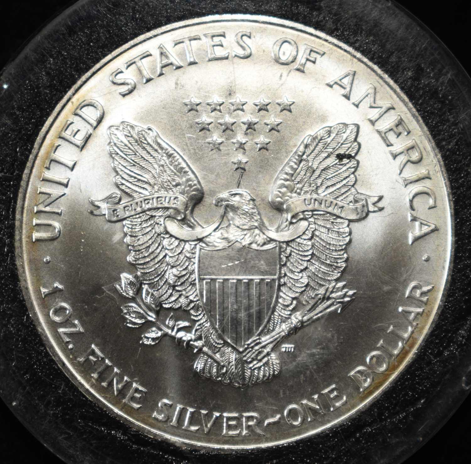 2001 AMERICAN SILVER EAGLE