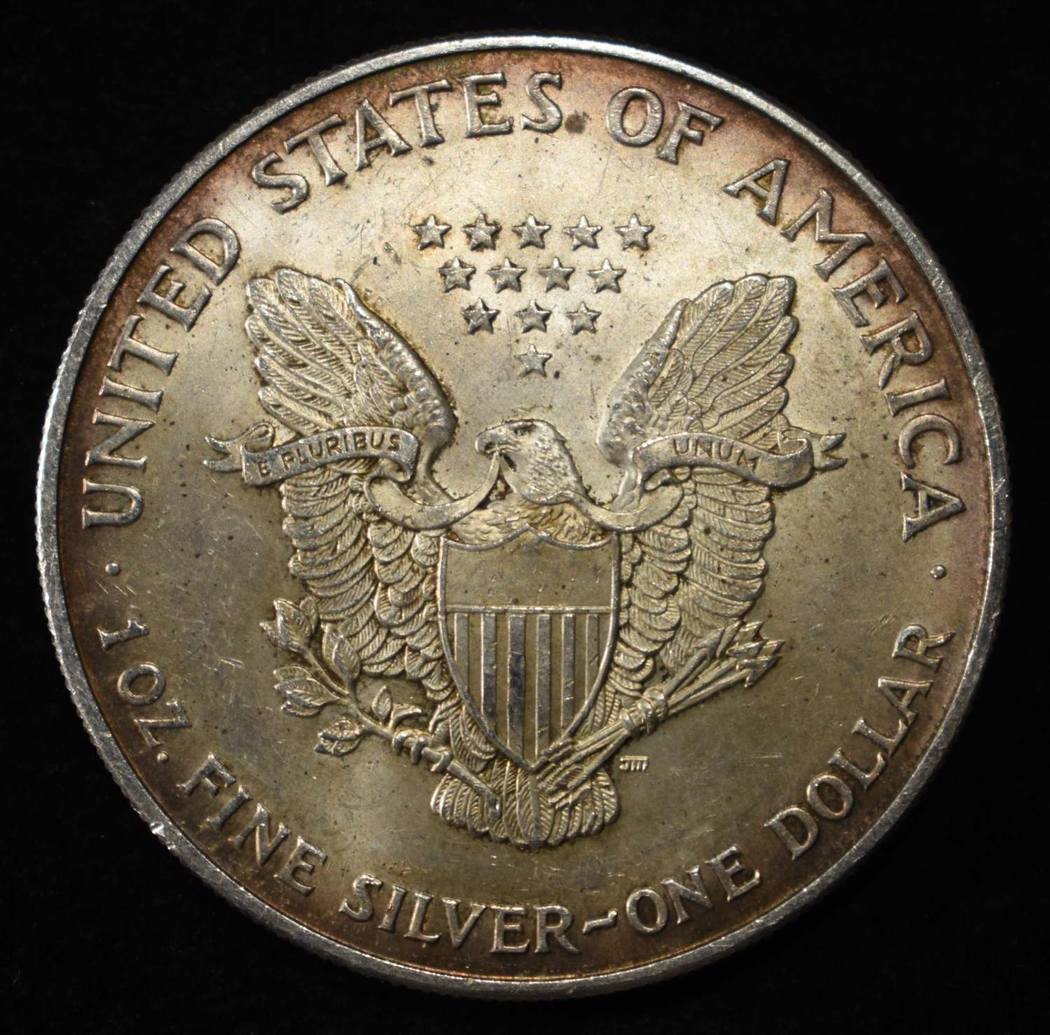 2002 AMERICAN SILVER EAGLE