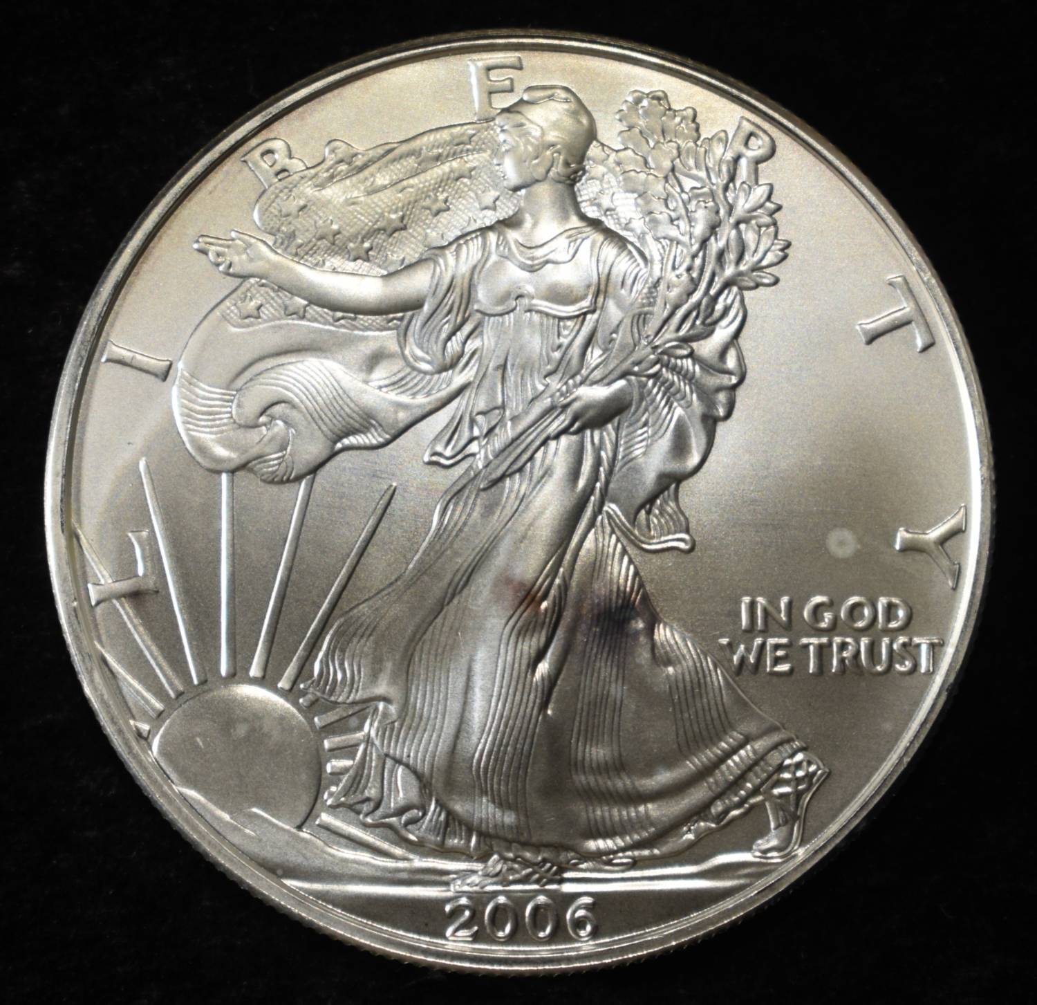 2006 AMERICAN SILVER EAGLE