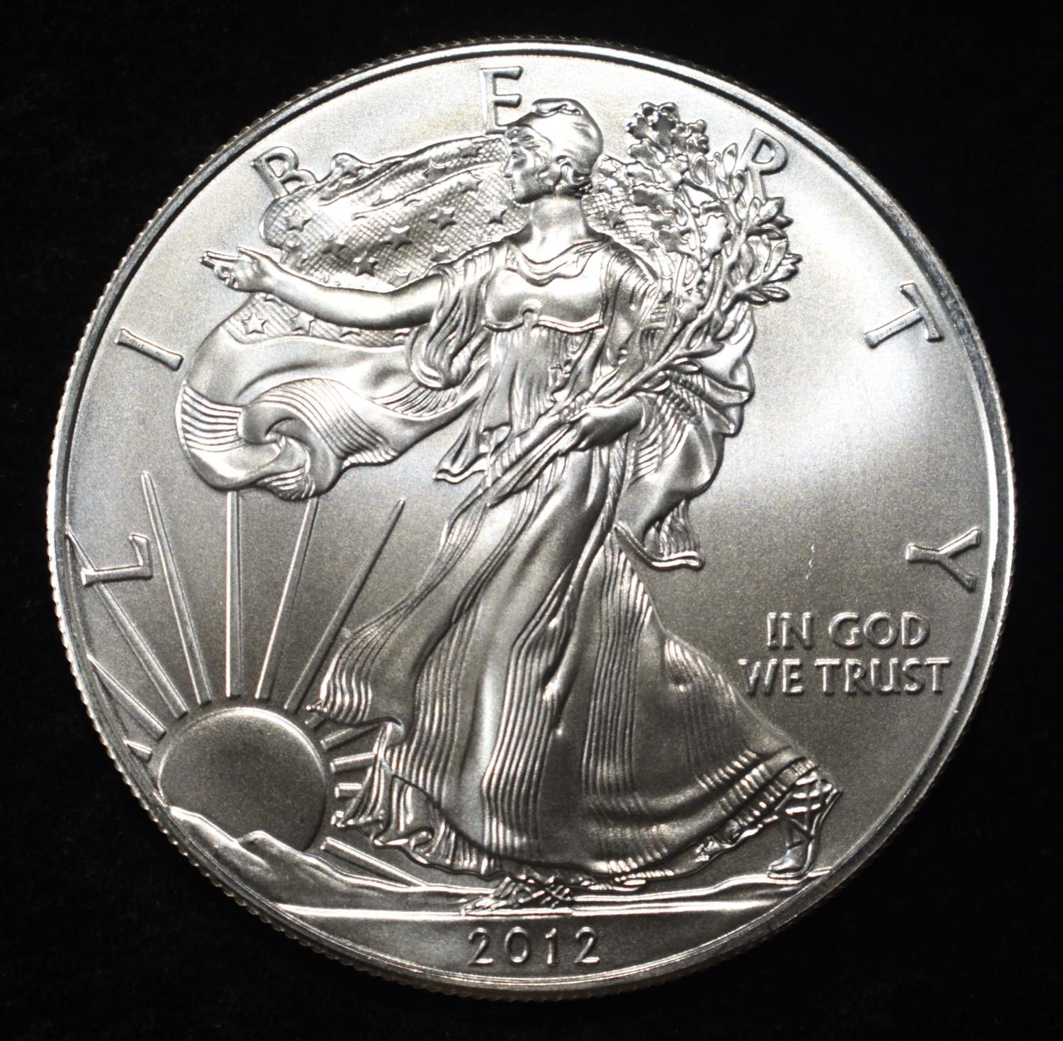 2012 AMERICAN SILVER EAGLE