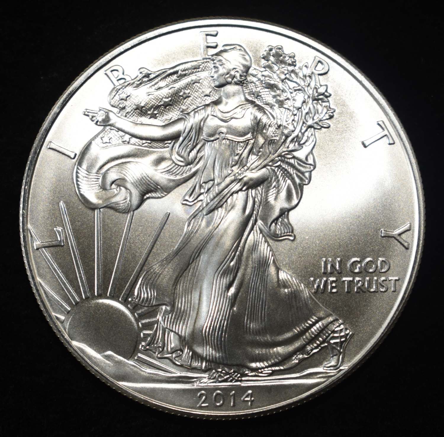 2014 AMERICAN SILVER EAGLE
