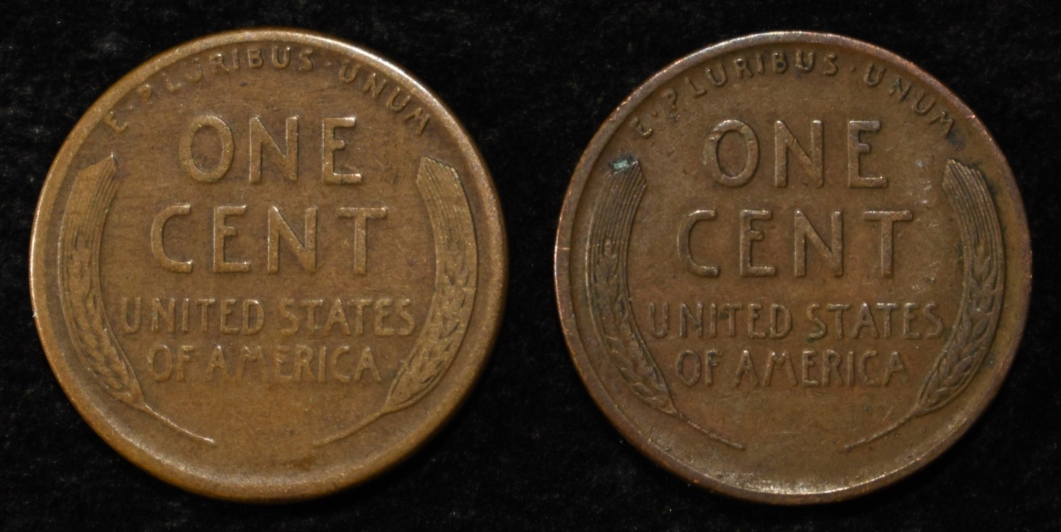 (74) WHEAT CENTS FROM THE 20'S