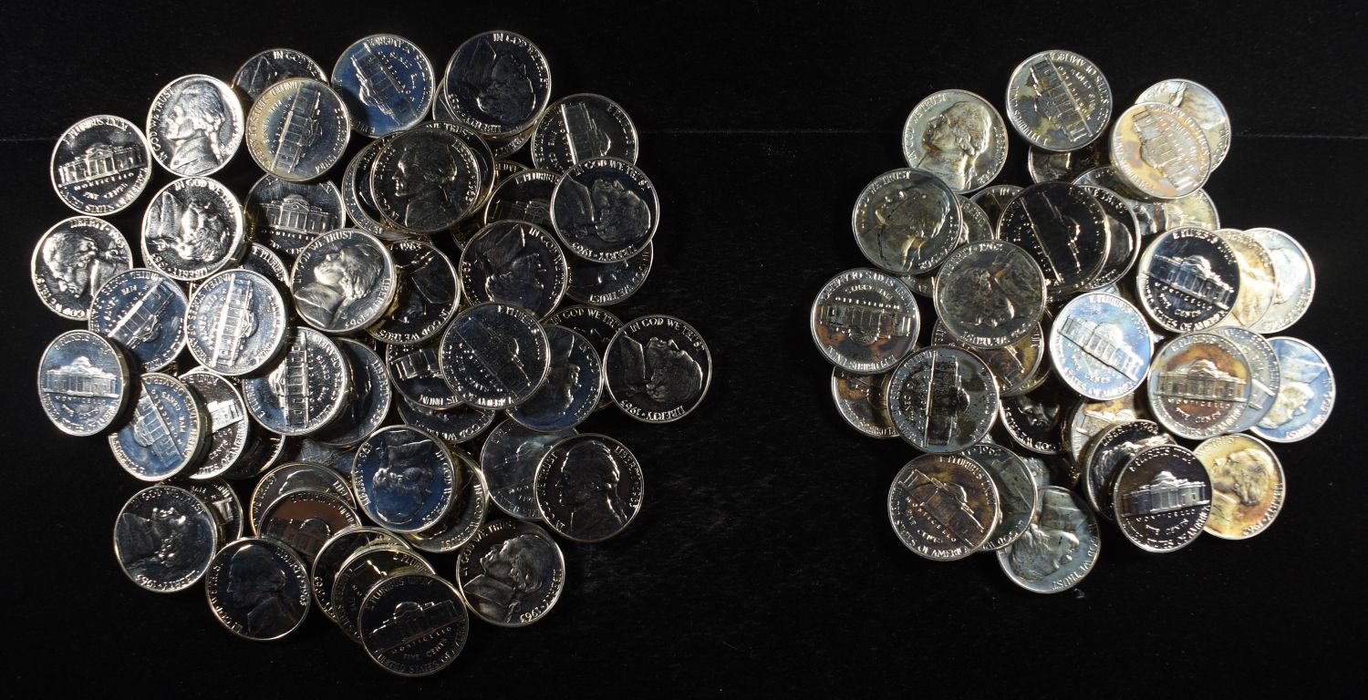 (100) PROOF JEFFERSON NICKELS