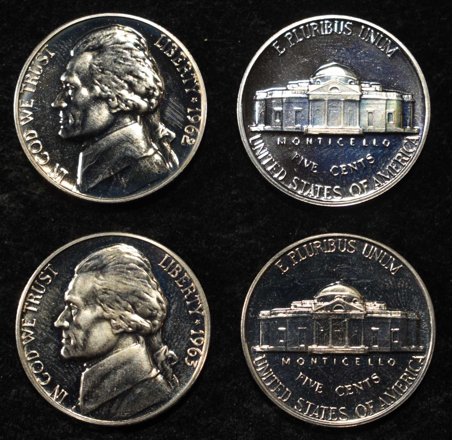 (100) PROOF JEFFERSON NICKELS