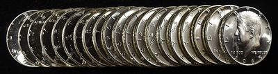 1965 KENNEDY HALF DOLLARS SMS ROLL. BID WITH SILVER CITY AUCTIONS ESTIMATE $350 - $400.