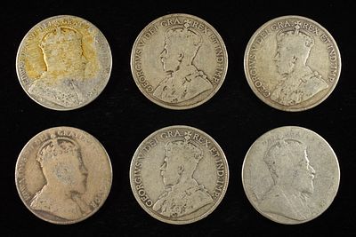 (2.076 ASW) $3 FOREIGN 92.5% SILVER. TOP RATED AUCTION HOUSE ESTIMATE $250 - $300.