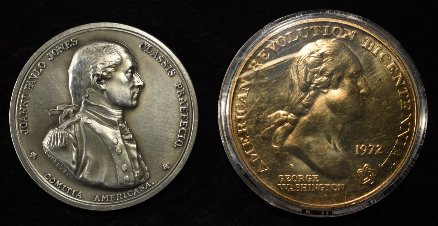 (15) AMERICA'S FIRST MEDALS