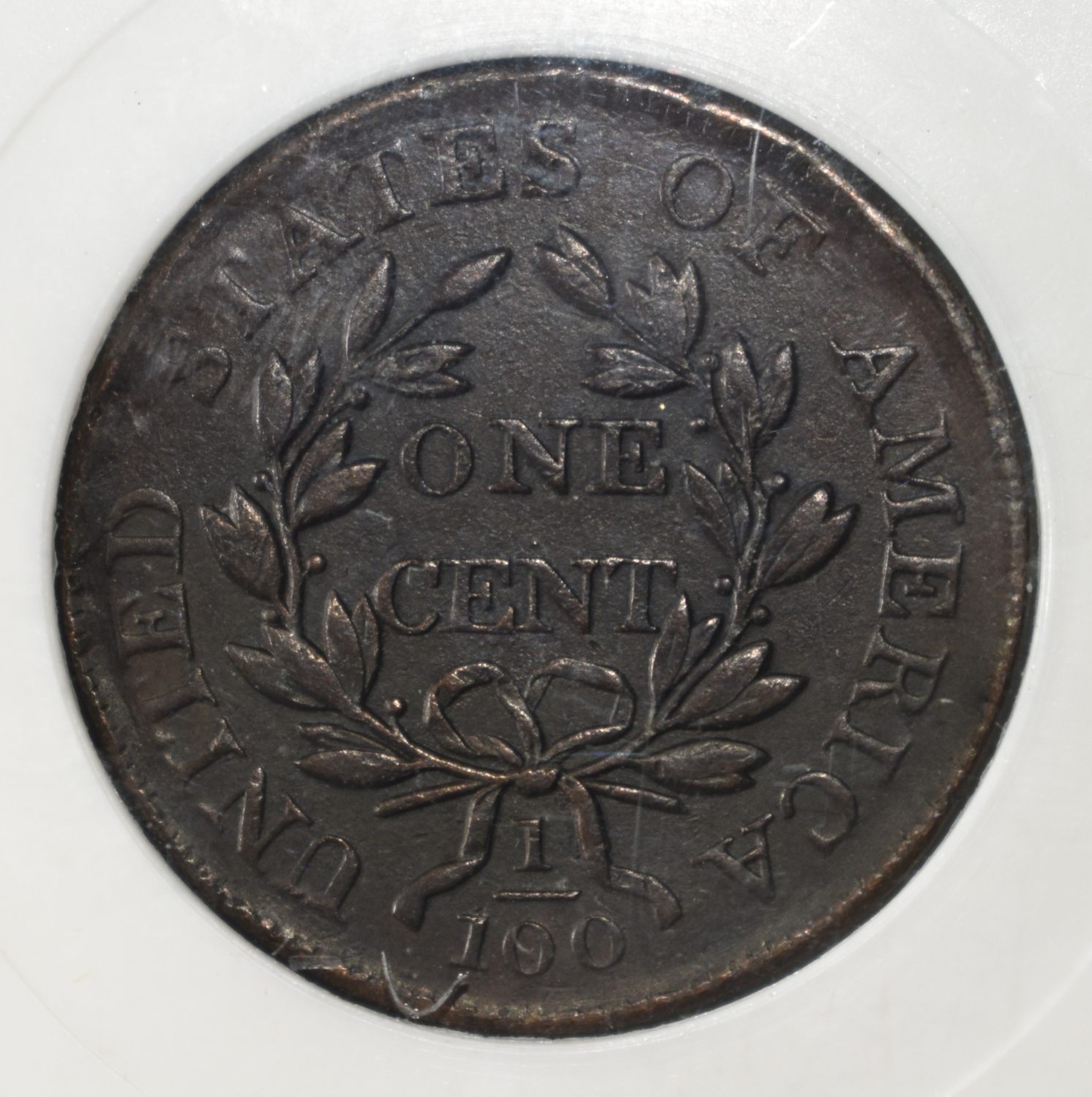 1803 DRAPED BUST LARGE CENT PCI BU RB