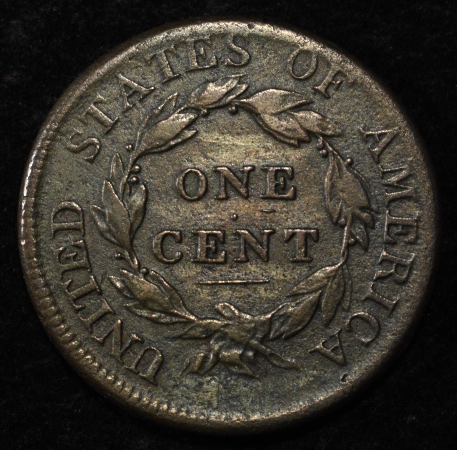 1812 CLASSIC HEAD LARGE CENT XF