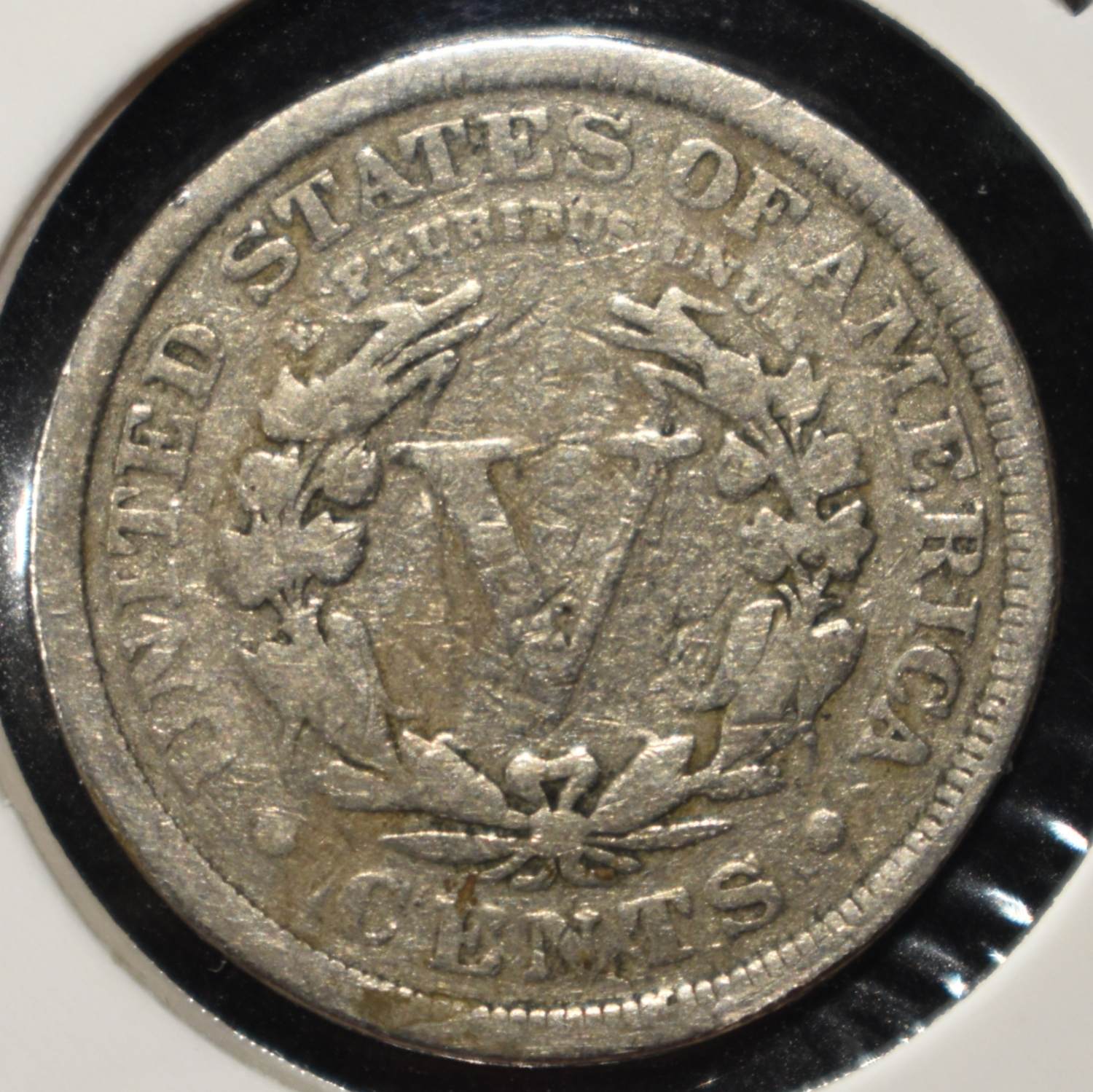1912 'V' NICKEL VG/FINE