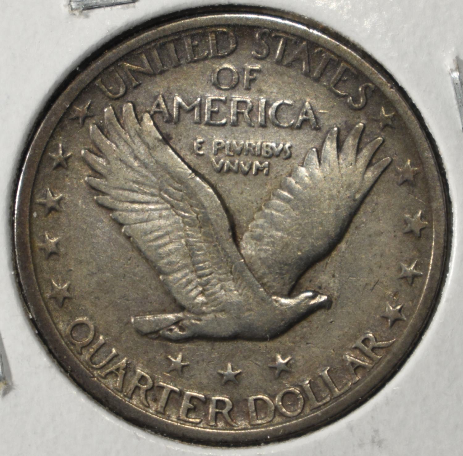 1921 STANDING LIBERTY QUARTER XF