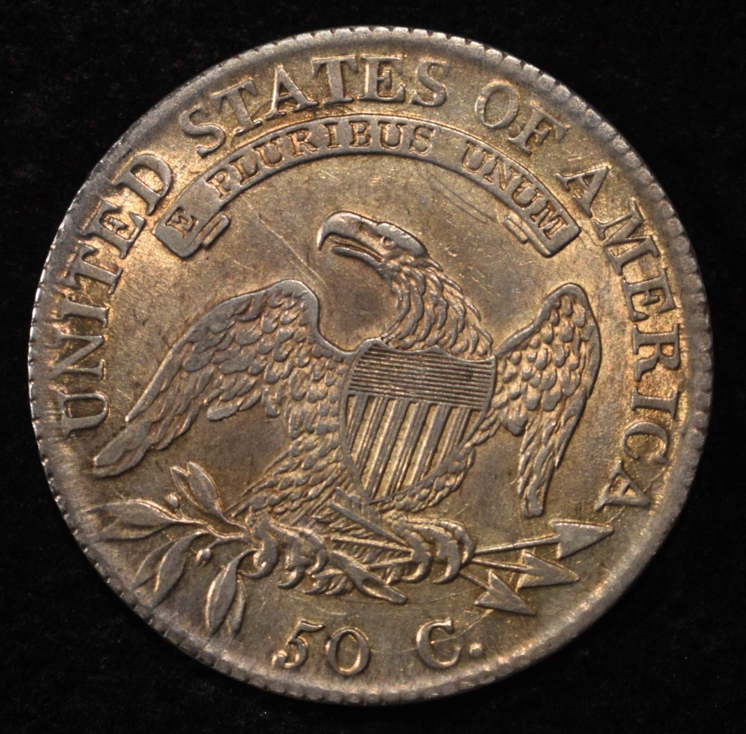 1817 CAPPED BUST HALF DOLLAR AU