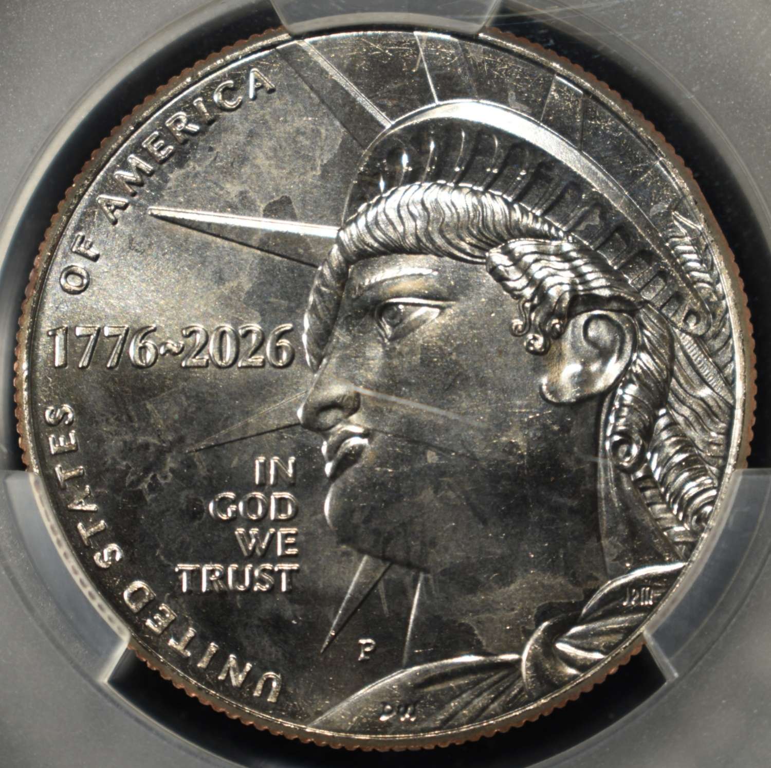 1776-2026-P 50C ENDURING LIBERTY CAC MS62