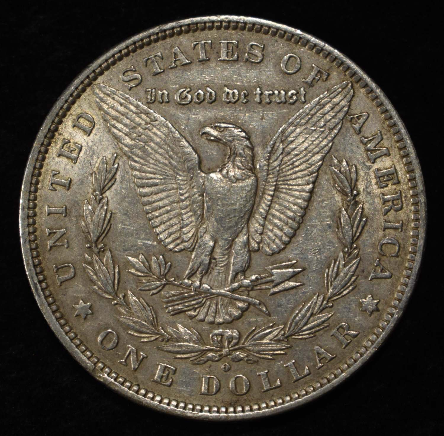 1880-O MORGAN DOLLAR XF/AU